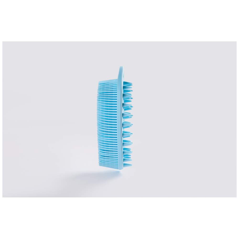 ميلا – فرشاة استحمام سيليكون 2 في 1 – أزرق