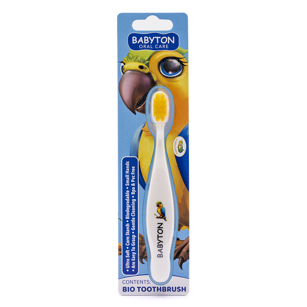 Babyton - Bio Toothbrush - Parrot