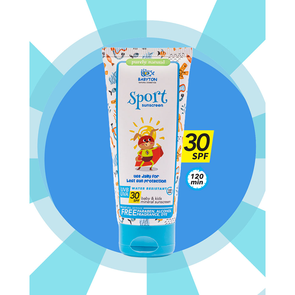 بيبيتون - واقي شمس معدني عالي الحماية للأطفال بعامل حماية 30 - 100 مل
