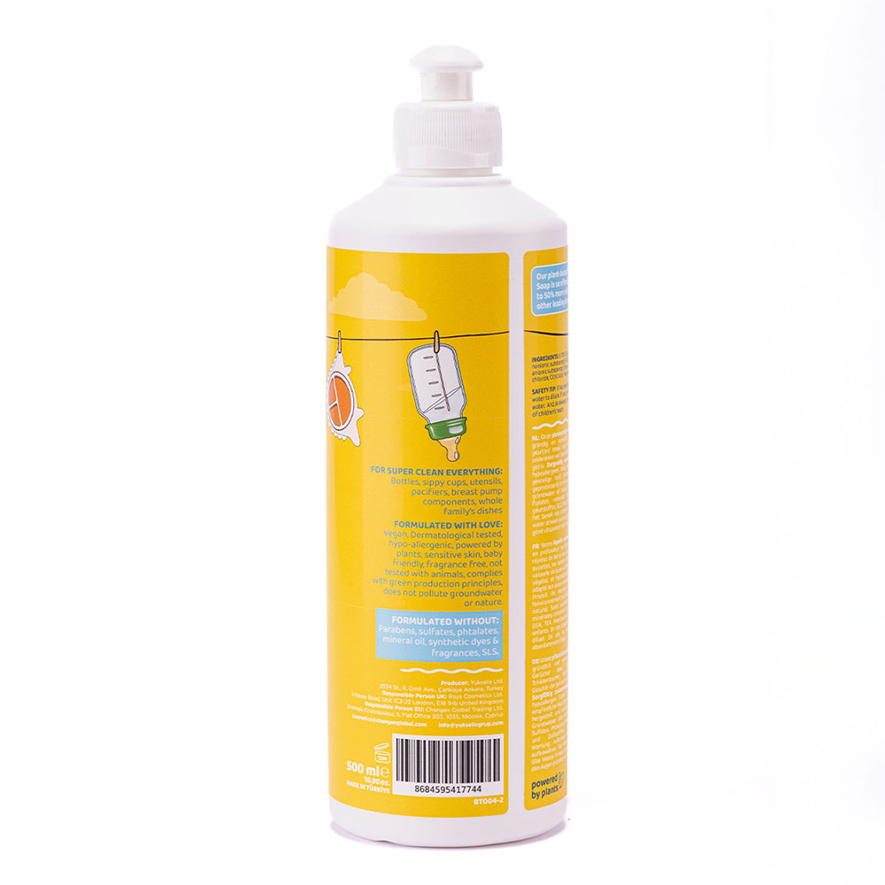 Babyton - All Natural Bottle & Dish Soap - 500 ml