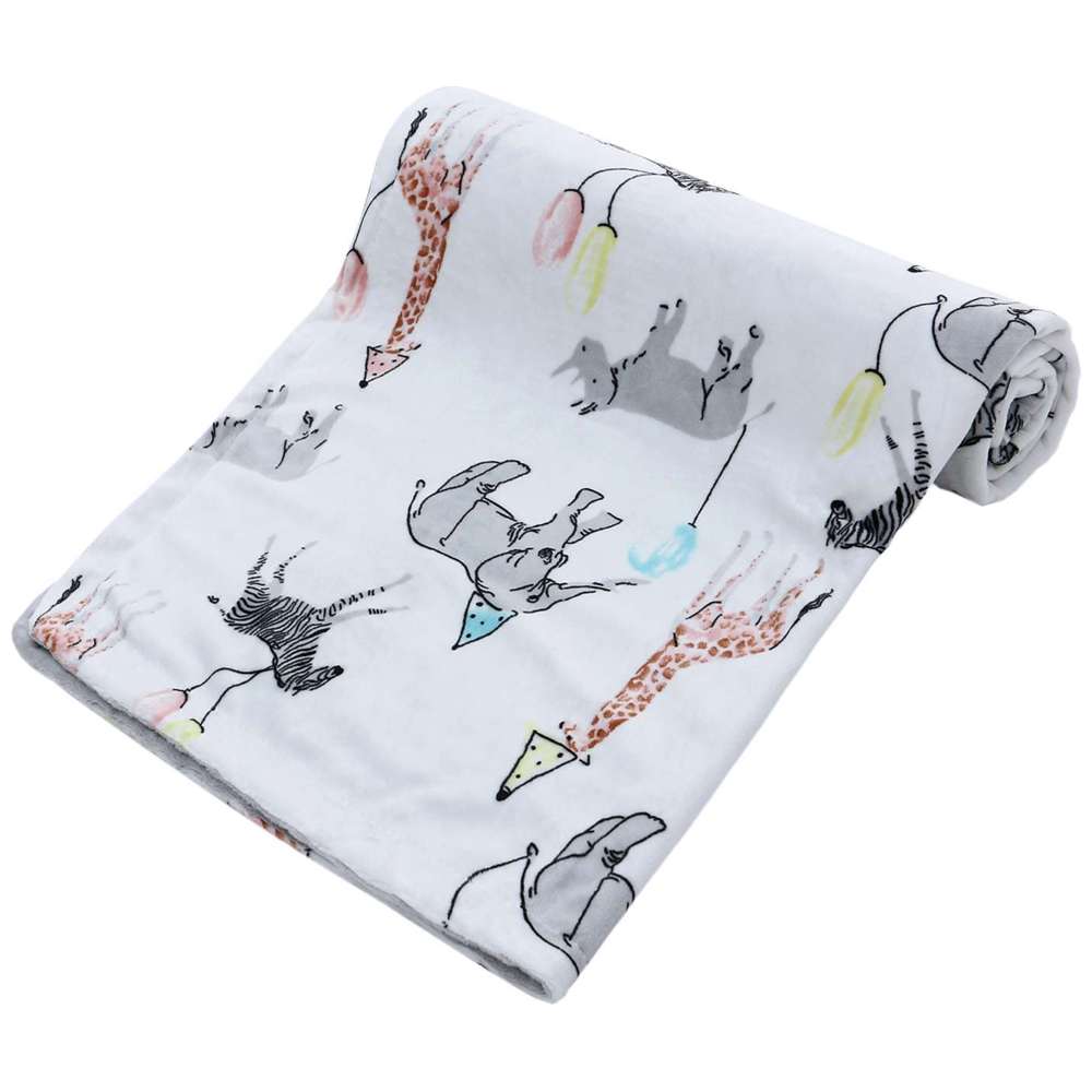 Miracle Baby - Cartoon Printed Fleece Blanket