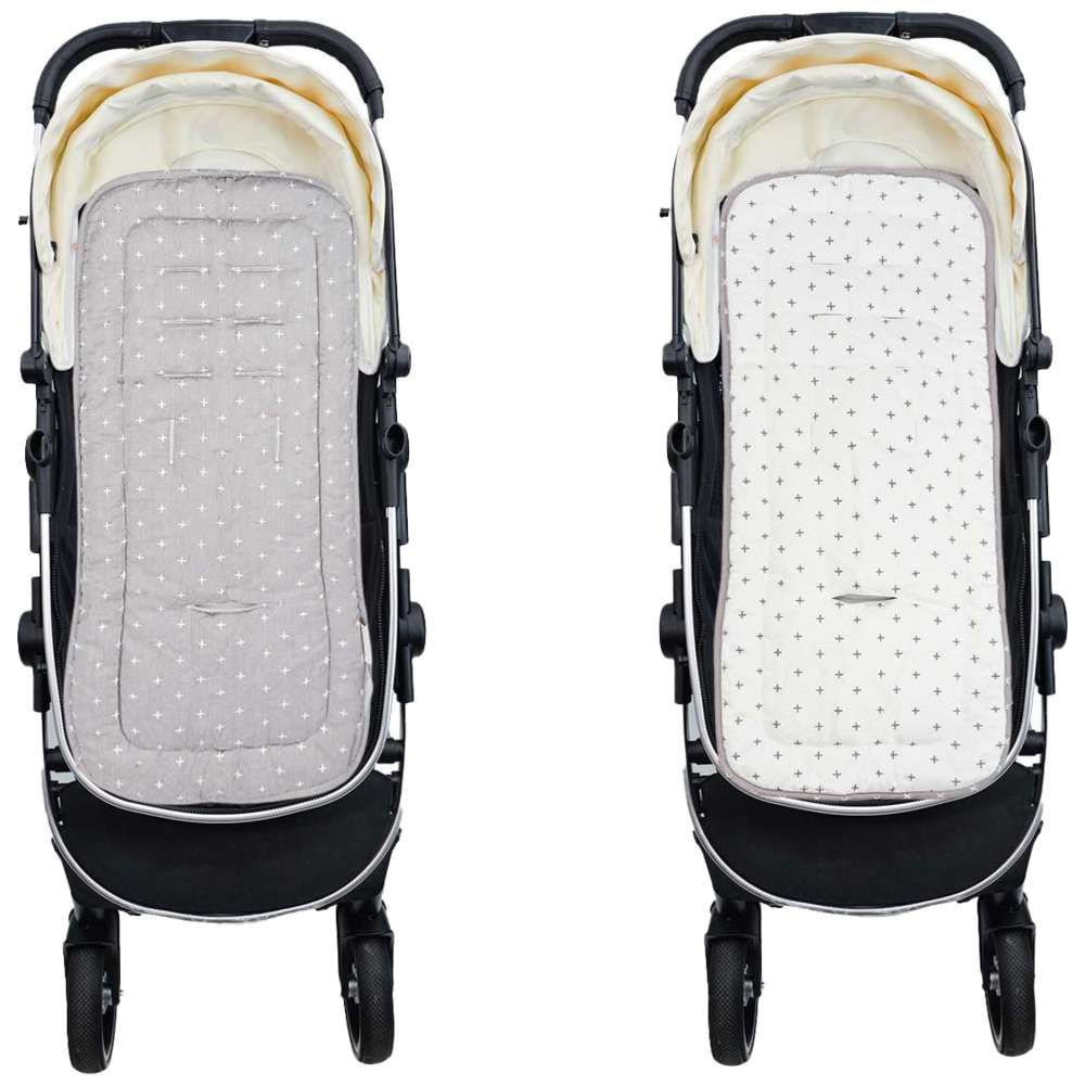 ميراكل بيبي - سجادة عربة أطفال عالمية قابلة للعكس