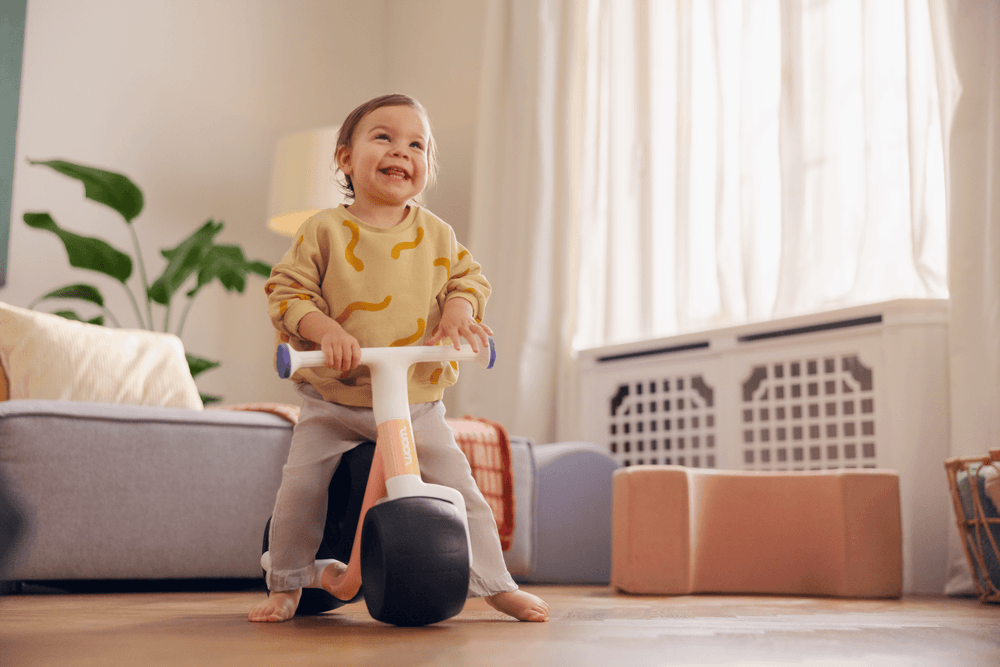 دراجة Woom - Wow ذاتية التوازن - لون الخوخ