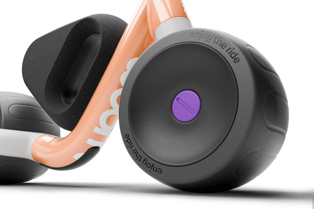 دراجة Woom - Wow ذاتية التوازن - لون الخوخ