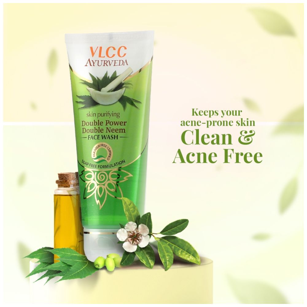 في إل سي سي - غسول الوجه بالنيم المزدوج - 50 مل