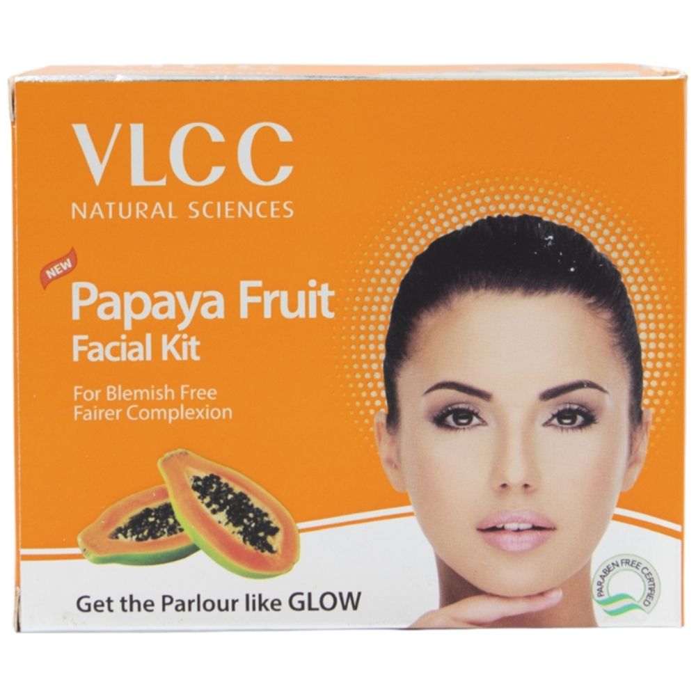 Vlcc - Papaya Fruit Facial Kit - 50 gm