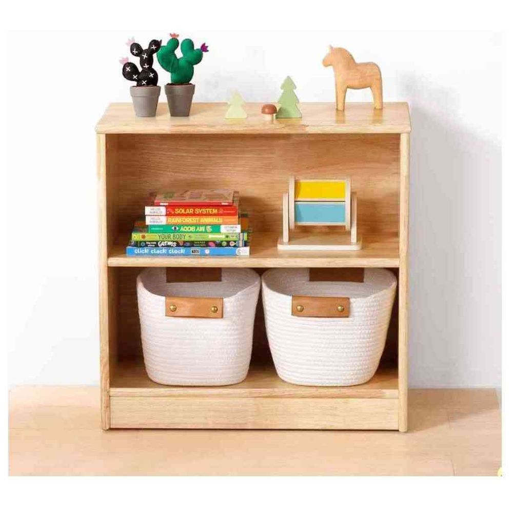 Oook - Montessori Inspired 2-tier Shelf - Brown