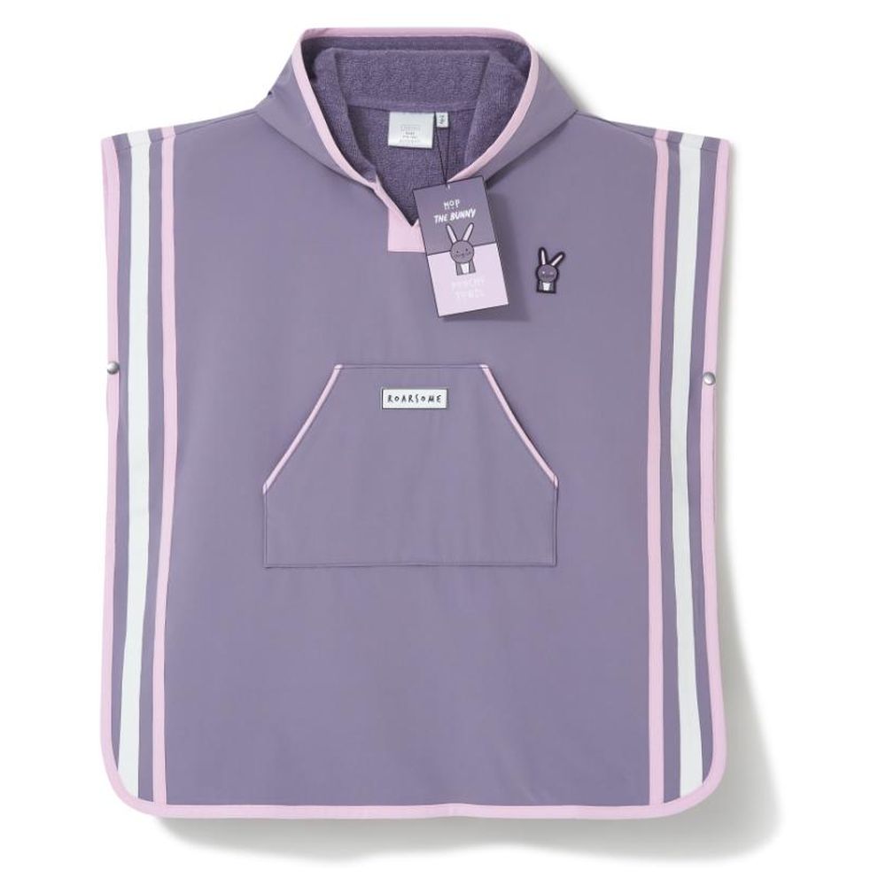 Roarsome - Girl's Poncho Towel - Hop The Bunny