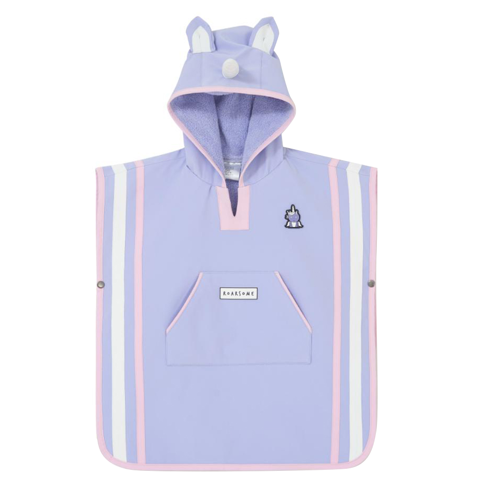 Roarsome - Girl's Poncho Towel - Sparkle The Unicorn
