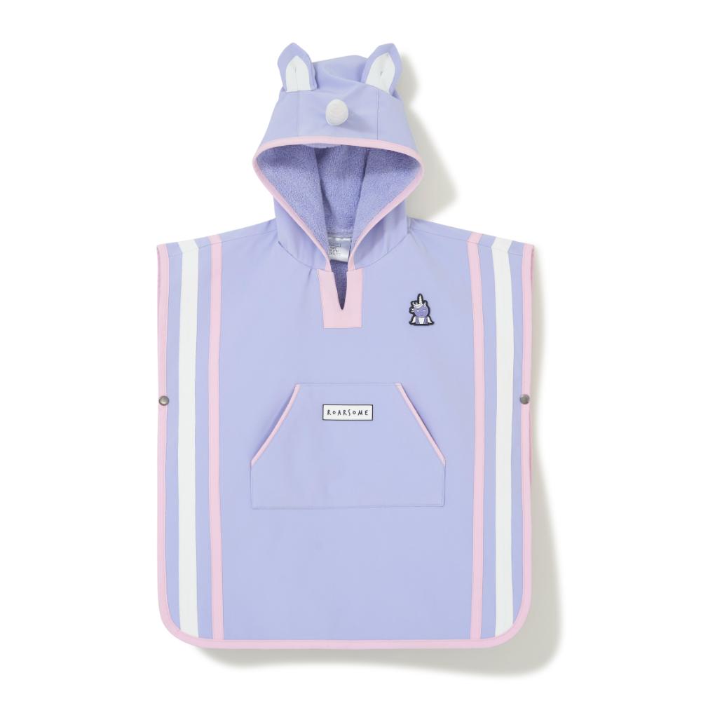 رورسوم - طقم من 3 قطع - مجموعة ملابس سباحة سباركل ذا يونيكورن للبنات - ليلكي