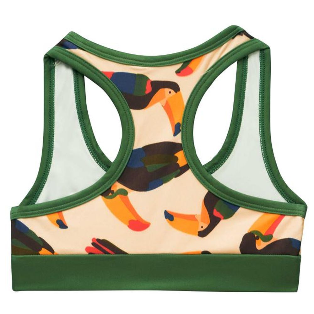 رور سوم - طقم من قطعتين - بيكيني سباحة للبنات - Beak The Toucan