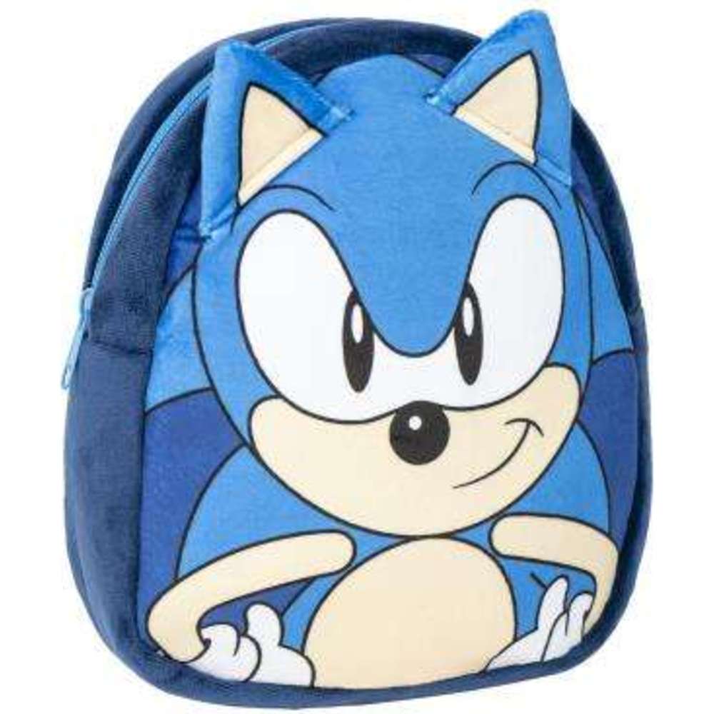 سيردا - شنطة ظهر صغيرة محشوة للأطفال - سونيك - 8.7 إنش