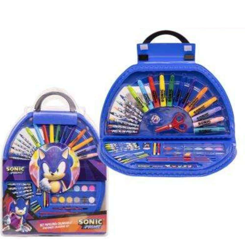 سيردا - قرطاسية قابلة للتلوين - سونيك برايم - مجموعة من 50 قطعة
