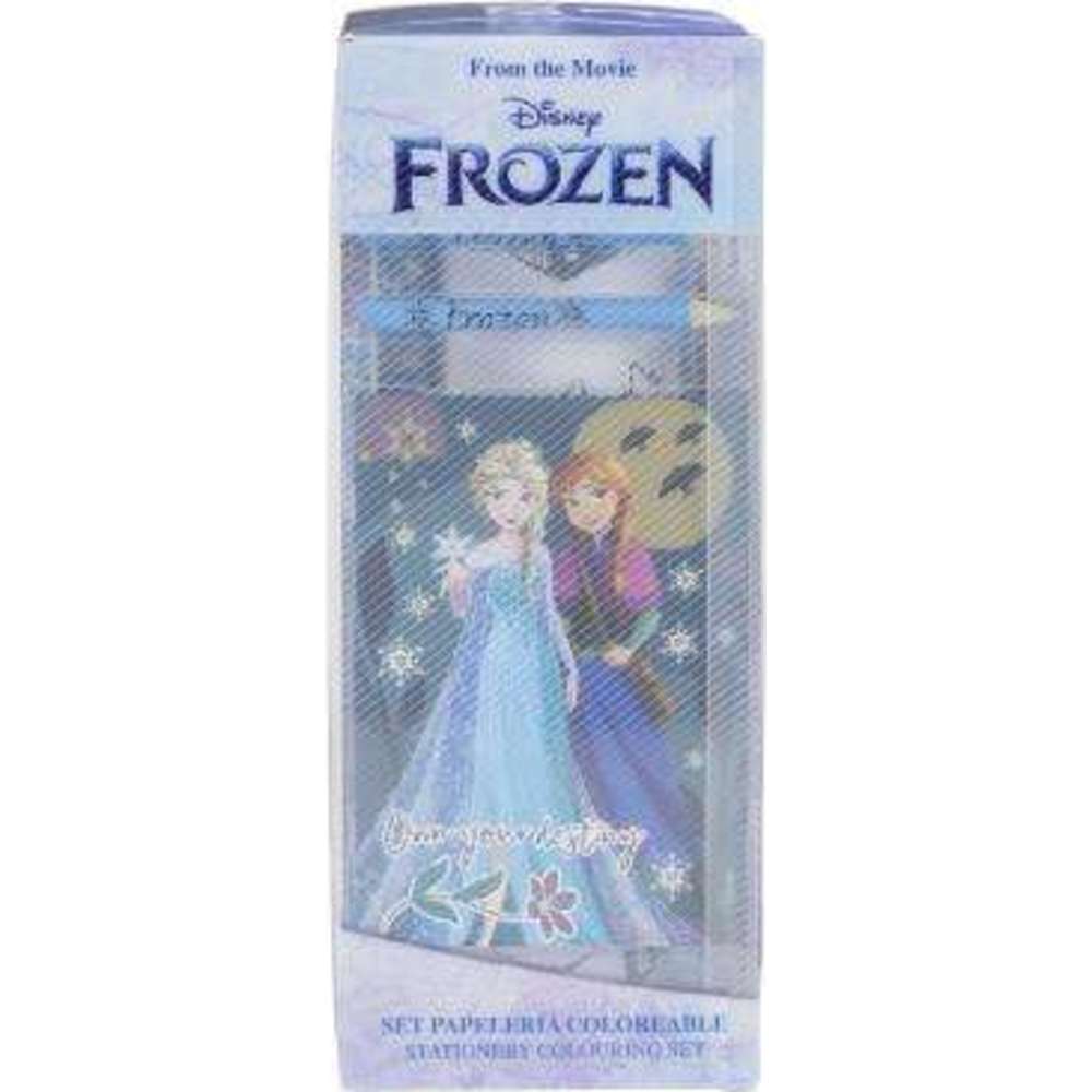 سيردا - قرطاسية قابلة للتلوين - فروزن - مجموعة من 16 قطعة