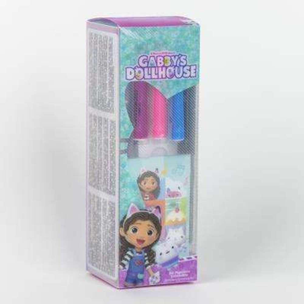 سيردا - قرطاسية قابلة للتلوين - بيت دمى غابي - مجموعة من 16 قطعة