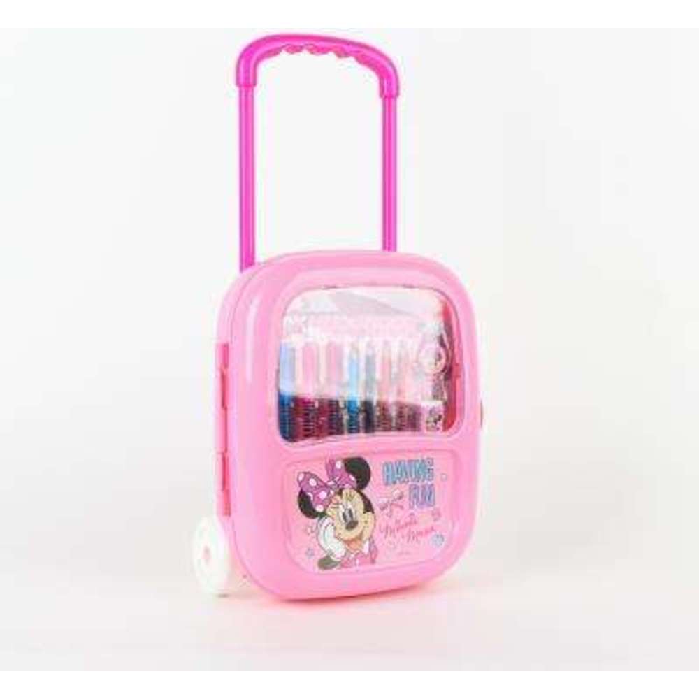 سيردا - مجموعة أدوات مكتبية قابلة للتلوين بعجلات - ميني