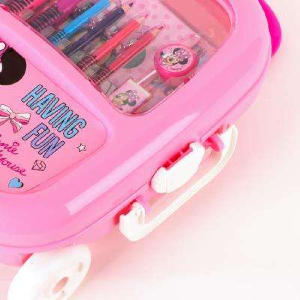 سيردا - مجموعة أدوات مكتبية قابلة للتلوين بعجلات - ميني