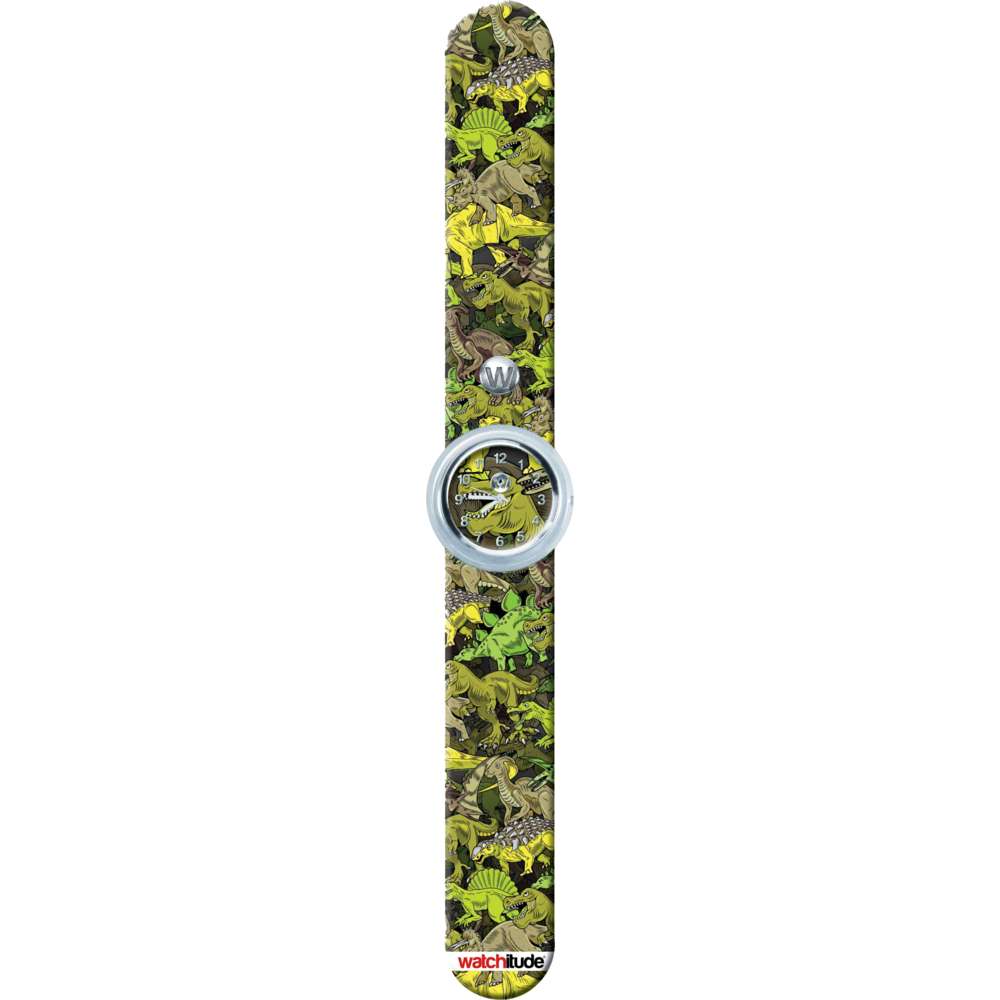 Watchitude Boy's Slap Watch - Dino Forest