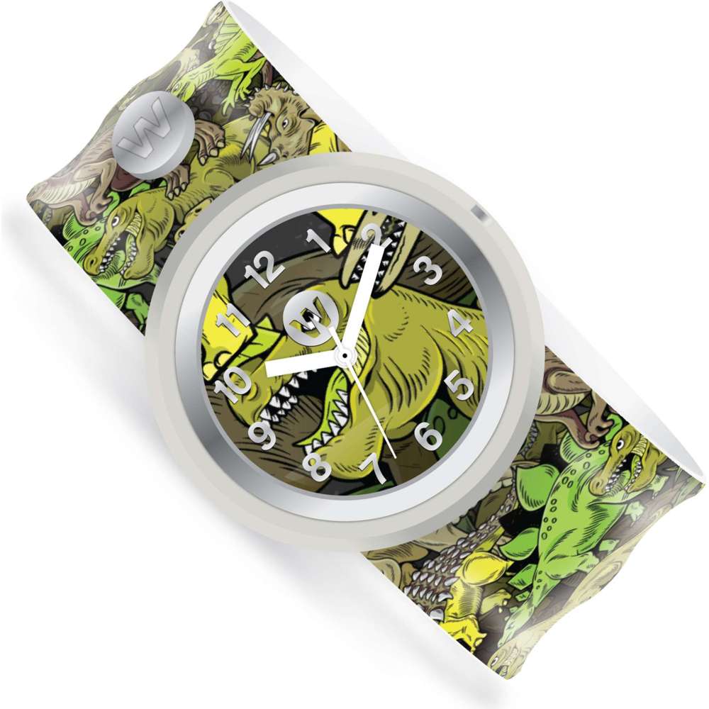 Watchitude Boy's Slap Watch - Dino Forest