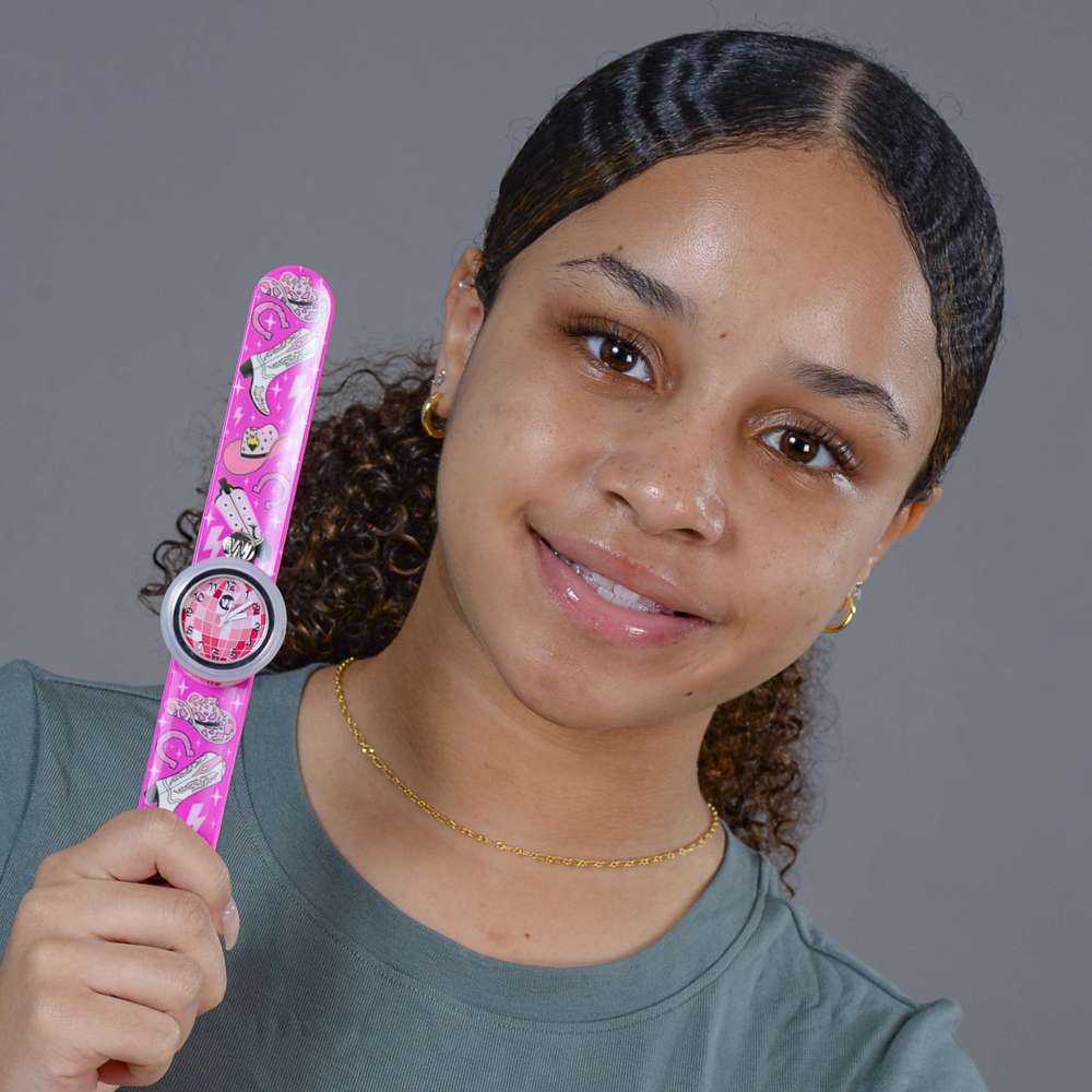 Watchitude Girl's Slap Watch - Texas Disco