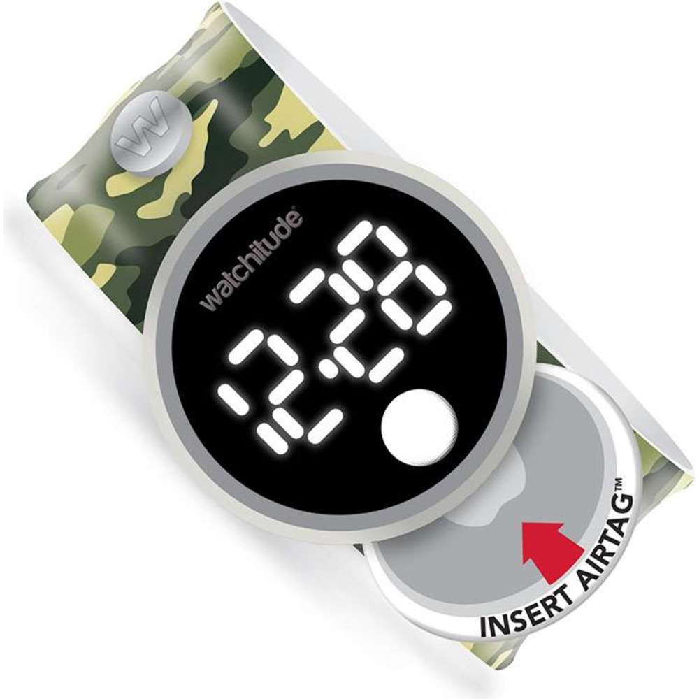 Watchitude Boy's Tag'd Trackable Watch - Army Camo