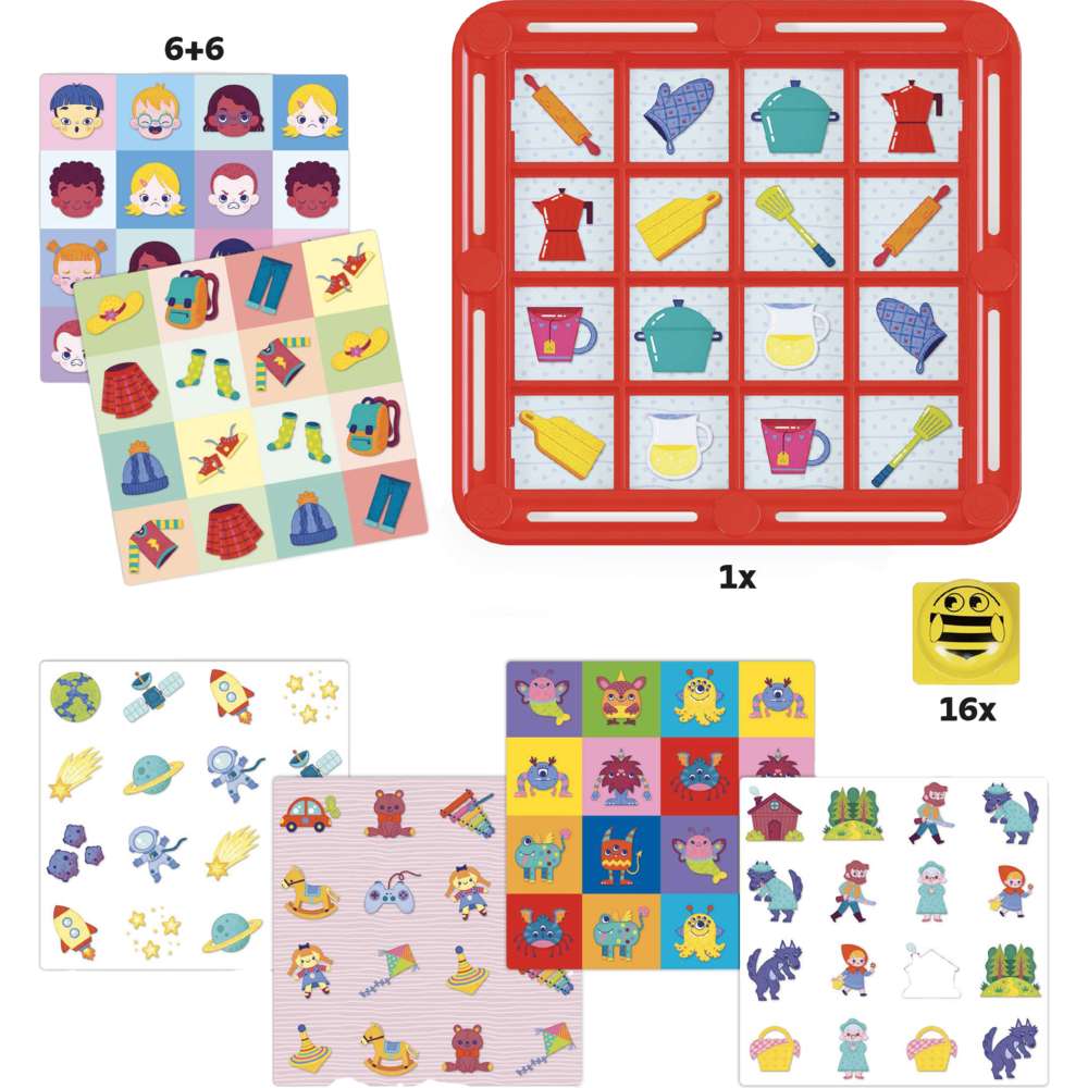 Quercetti Fanta Memo Memory Game