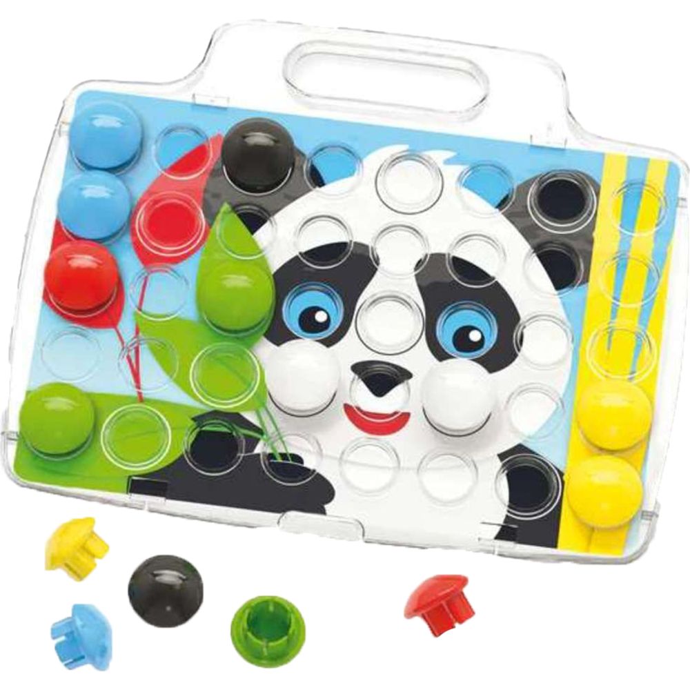 Quercetti Fantacolor Junior Mosaic Game - 49 Pc Set