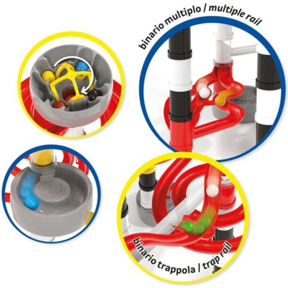 Quercetti Migoga Race Marble Run Game - 80 Pc Set