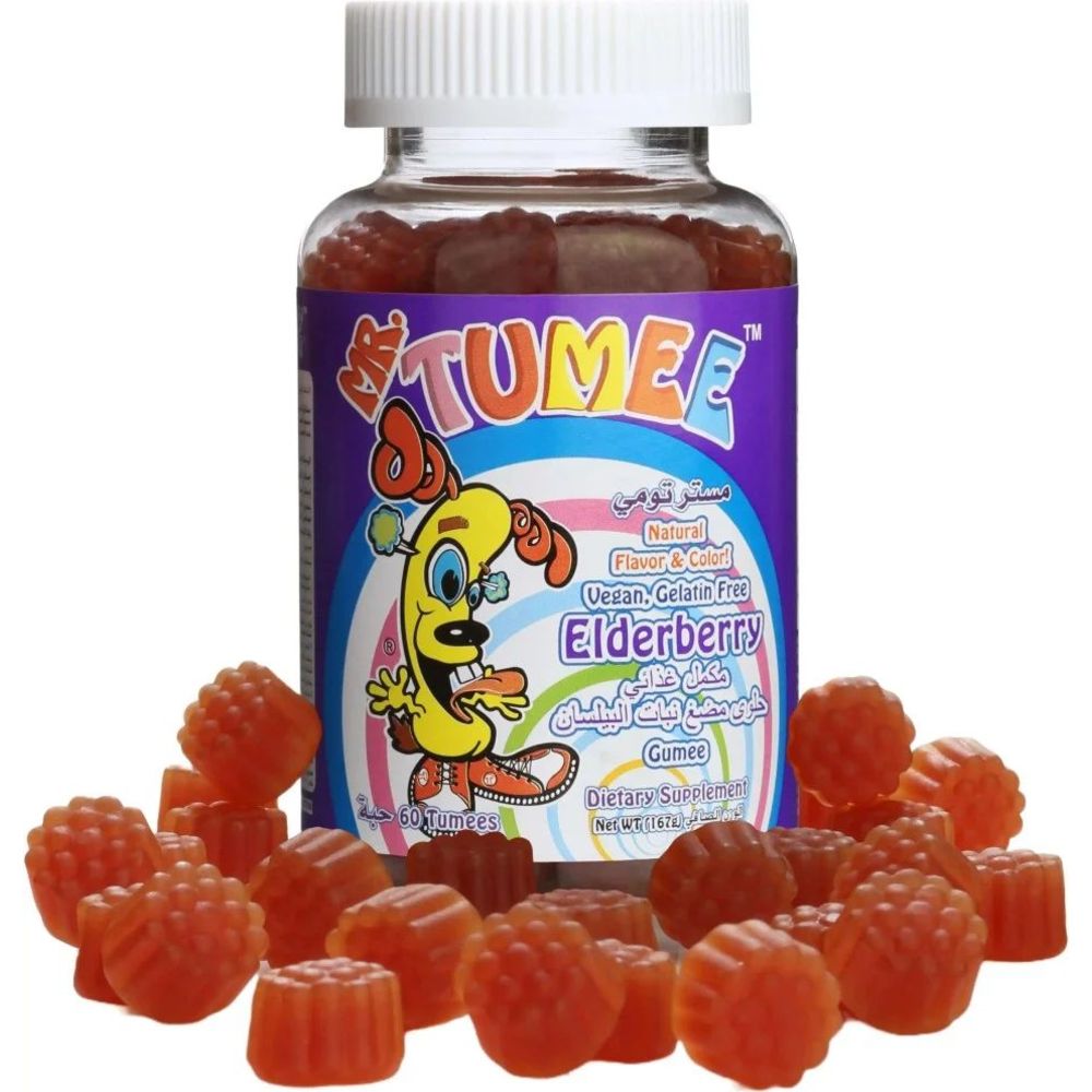 زانون - مستر تومي، علكات مكملات غذائية بنكهة البلسان - 60 قطعة