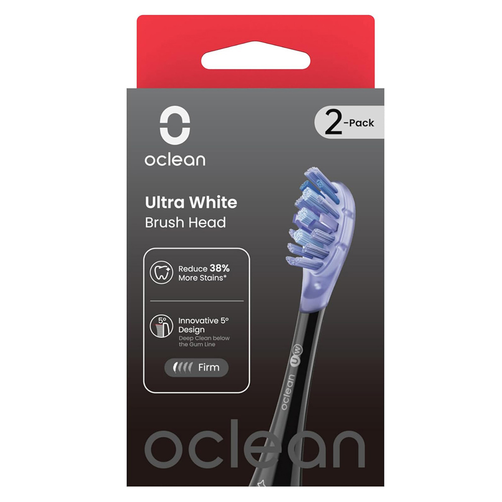 Oclean - Ultra White Brush Heads - 2 Pc Set