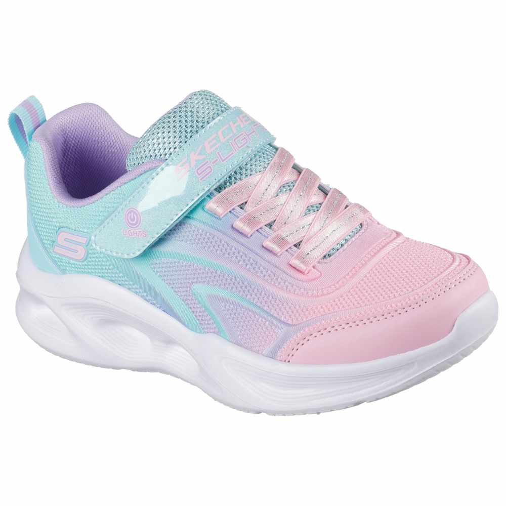 Skechers - Gore & Strap Light Up Ombre Sneakers