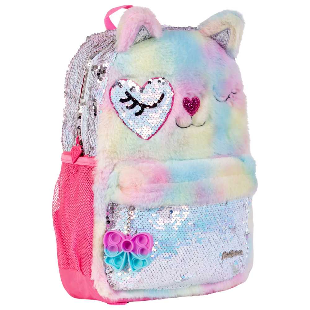Skechers - Fur Cat Backpack - Multicolor - 15-Inch