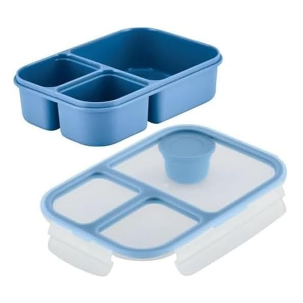 LocknLock - 3-Compartment To-Go Lunch Box - 980 ml