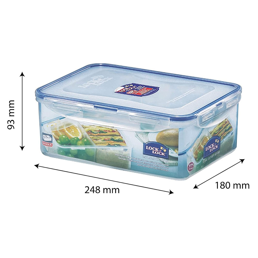 LocknLock - Rectangular Food Container - 2.6 L