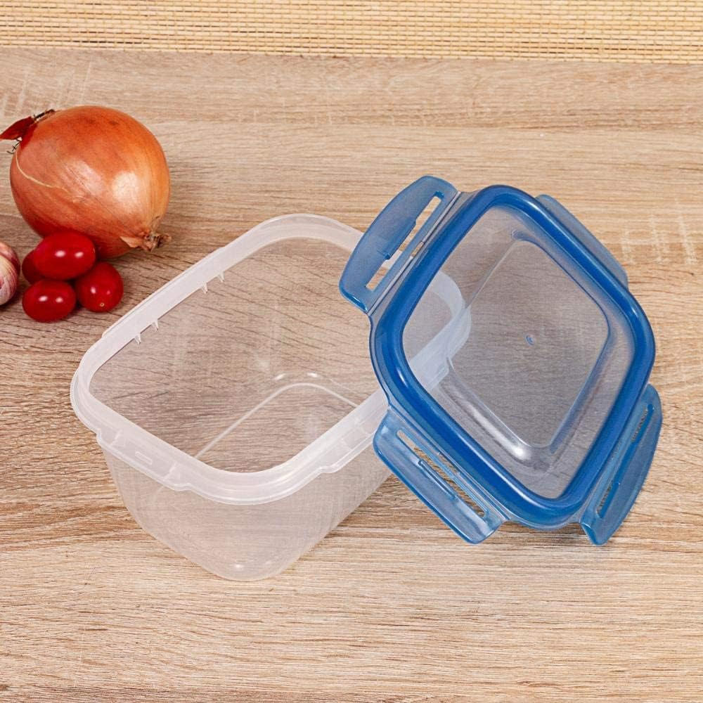 LocknLock - Rectangular Container With Sound Lock - Clear - 850 ml