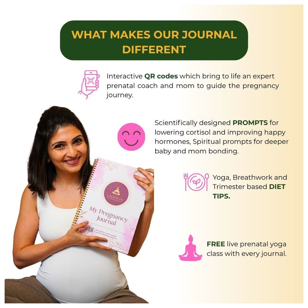 يوغ بيرث - دفتر يوميات الحمل ومخطط للأمهات لأول مرة