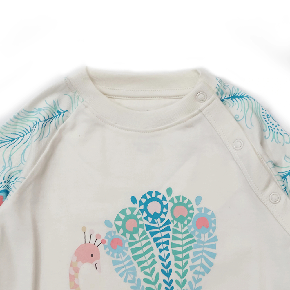 Lucy & Sam - Baby Born To Stand Out Playsuit - Off-White