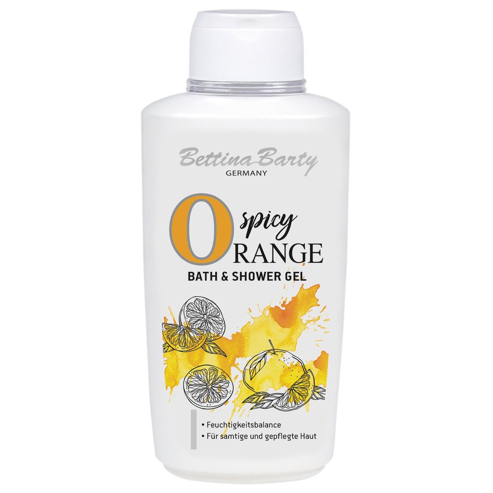 Bettina Barty Spicy Orange Bath & Shower Gel - 500 ml