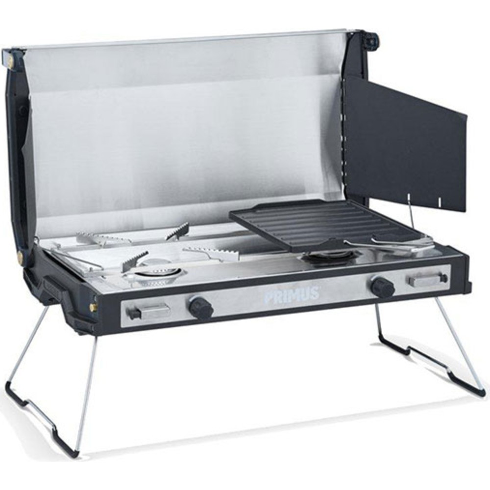 Primus Tupike 2 Burner Camping Stove - Silver