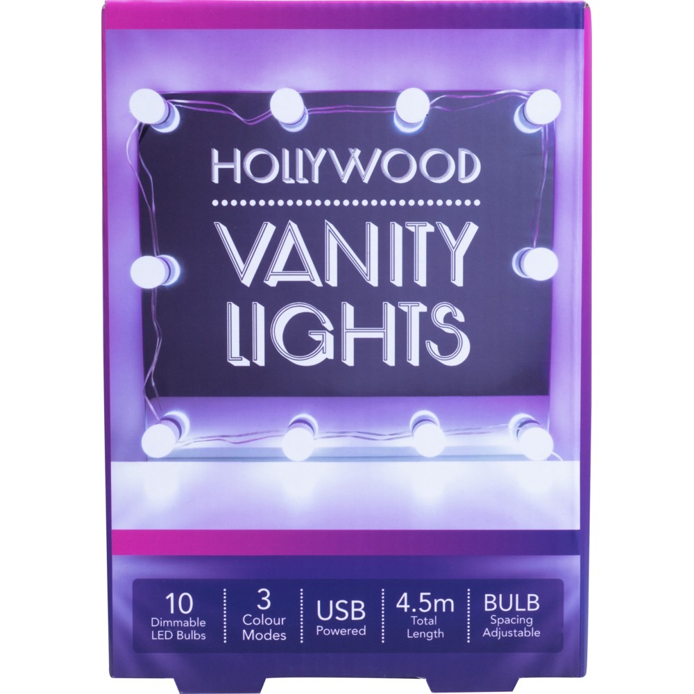 Fizz Creation - USB Powered Hollywood Vanity Lights - 4.5 m