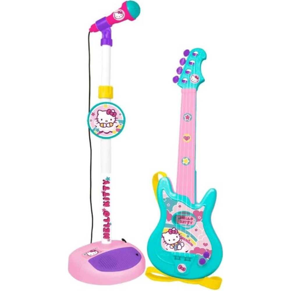 Hello Kitty - Microphone And Guitar Set