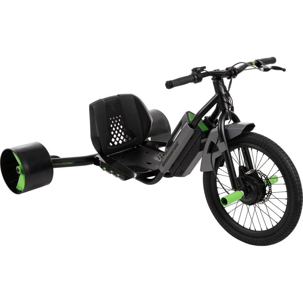 Huffy - Electric Ride-On Drifter Machine - Green - 36 V