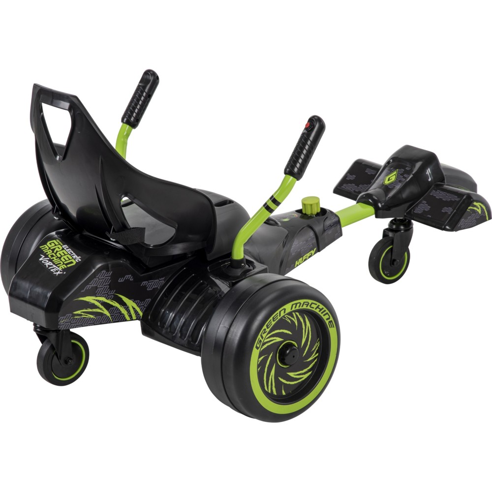 Huffy - Vortex Ride-On Drifter Machine - Green - 12 V