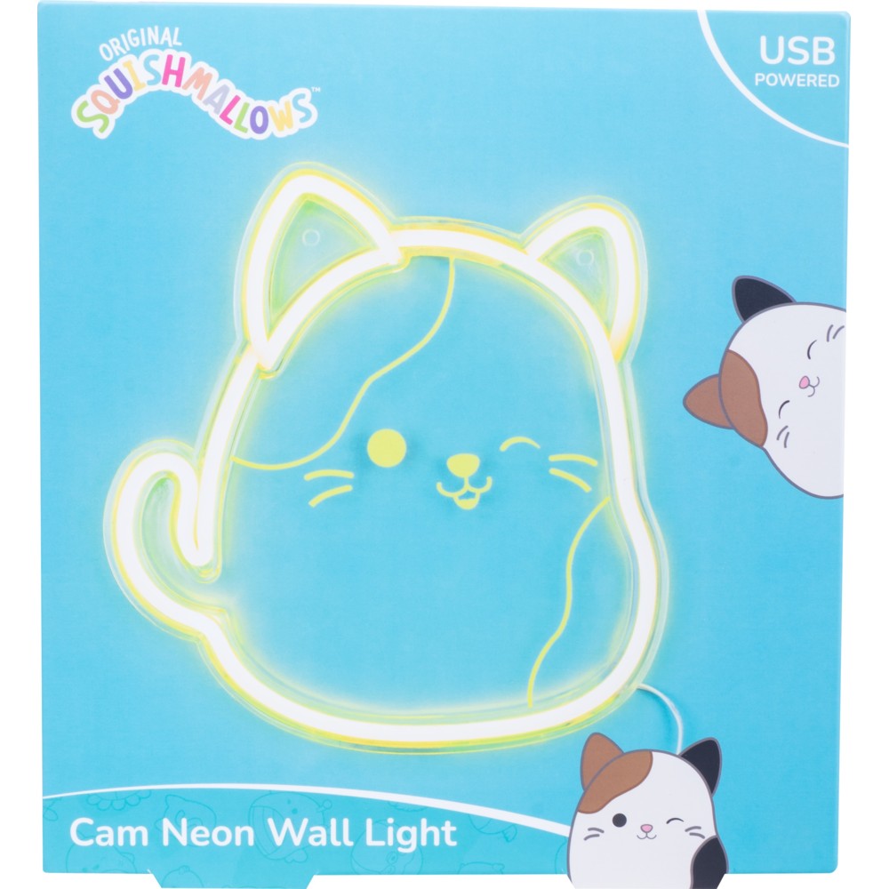 Squishmallows - USB Powered Cam Neon Wall Light