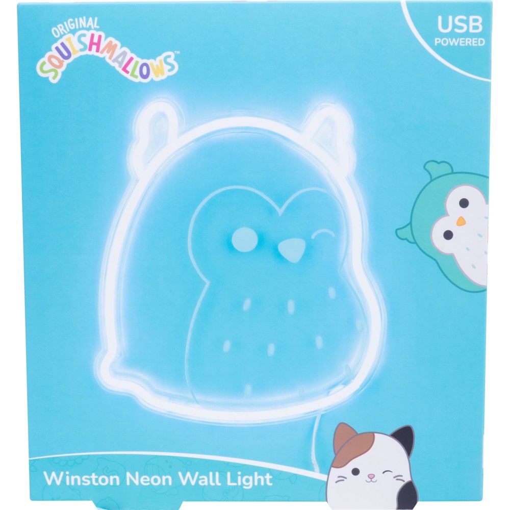 Squishmallows - USB Powered Winston Neon Wall Light