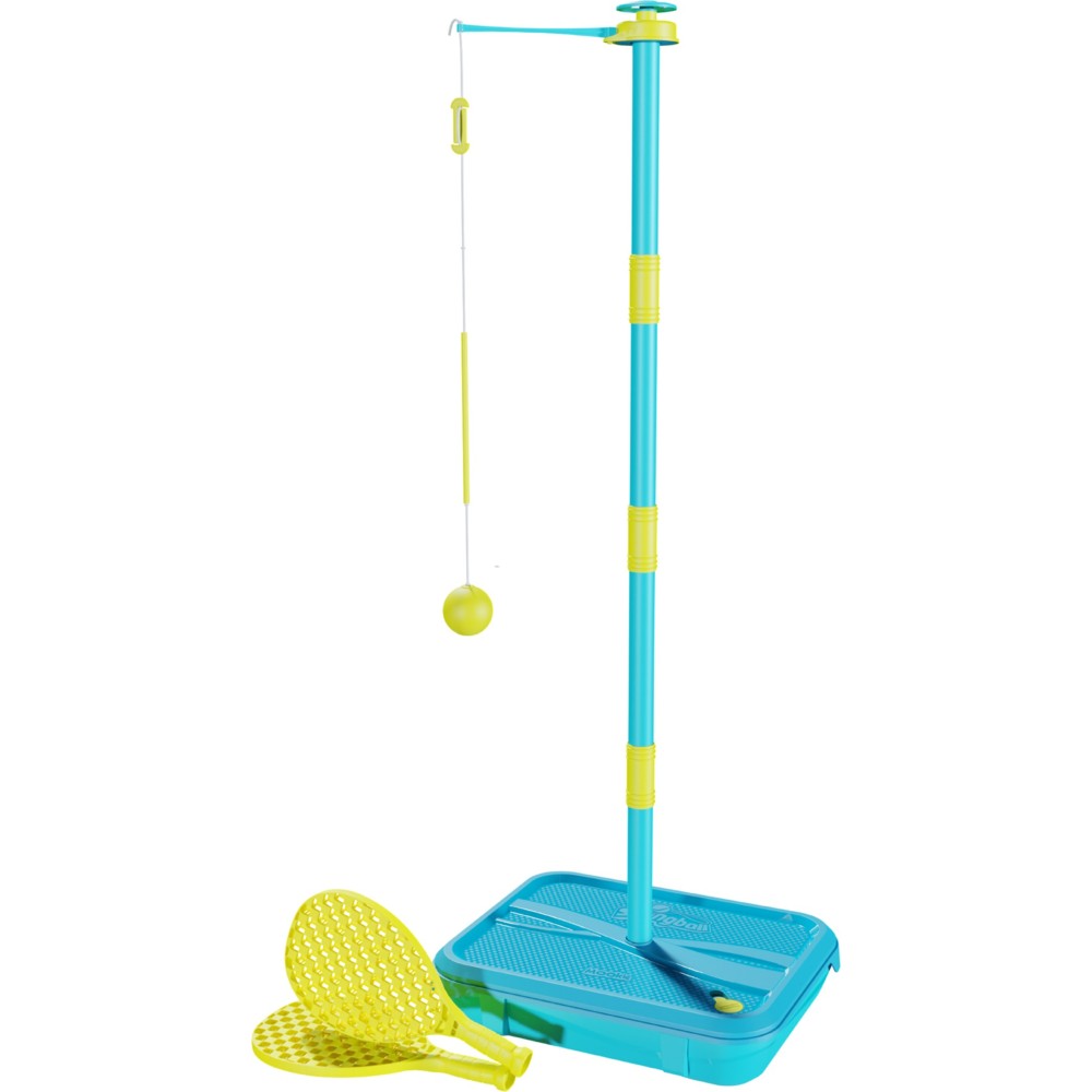 Swingball - Early Fun All Surface With Two Checker Bats And Rubber Tennis Ball - 3 Pc Set