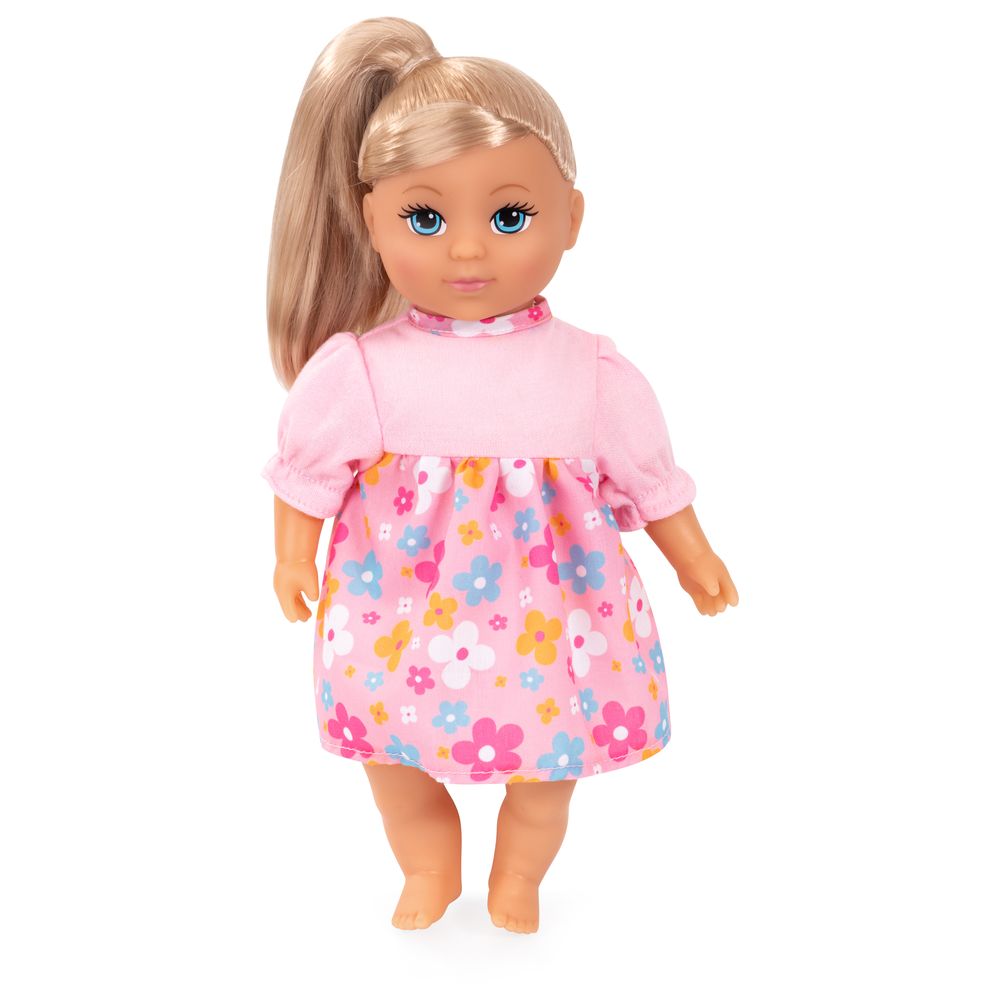 باير - دمية فتاة مع عربة وملحقات - طقم من 5 قطع - 28 سم