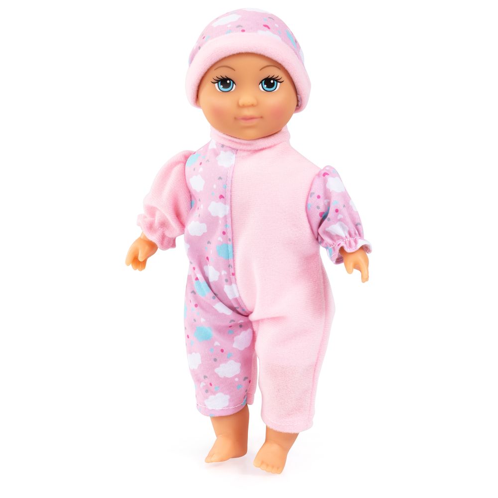 باير - دمية طفل مع عربة وملحقات - طقم من 5 قطع - 28 سم