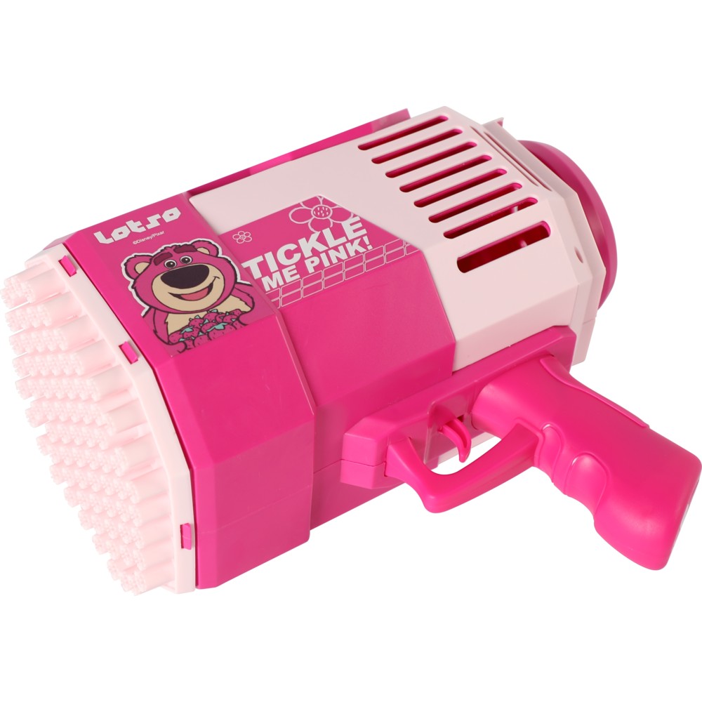 Disney - Lotso 73 Holes Rechargeable Bubble Machine - Pink