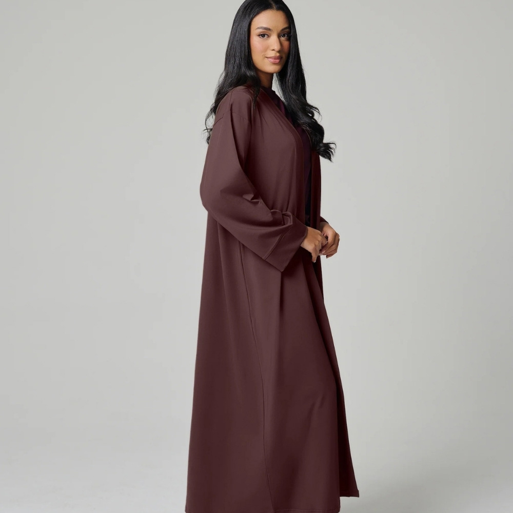 Mulu - Women's Classic Abaya - Brown